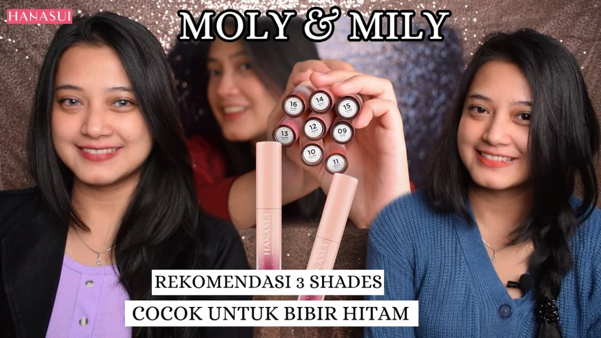 warna lipstik hanasui untuk bibir hitam yang terbukti