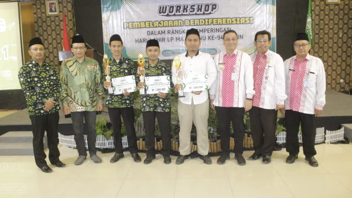 LP Ma'arif NU Kota Pekalongan Gelar Workshop Pembelajaran Berdiferensiasi