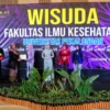 Fakultas Ilmu Kesehatan Unikal mewisuda