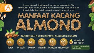 Manfaat Almond untuk Kesehatan Tulang