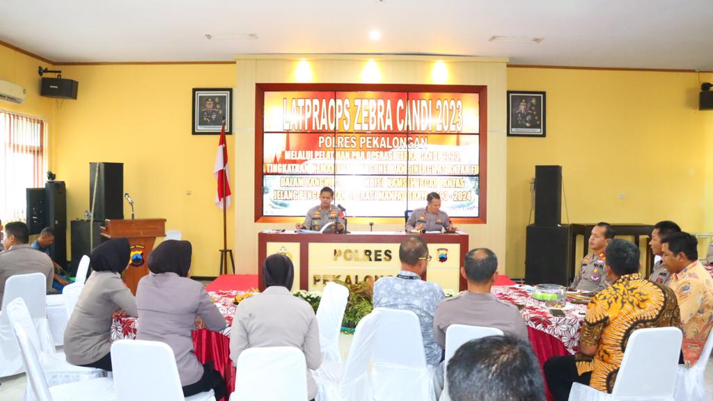 Polres Pekalongan Lat Pra Ops Zebra Candi