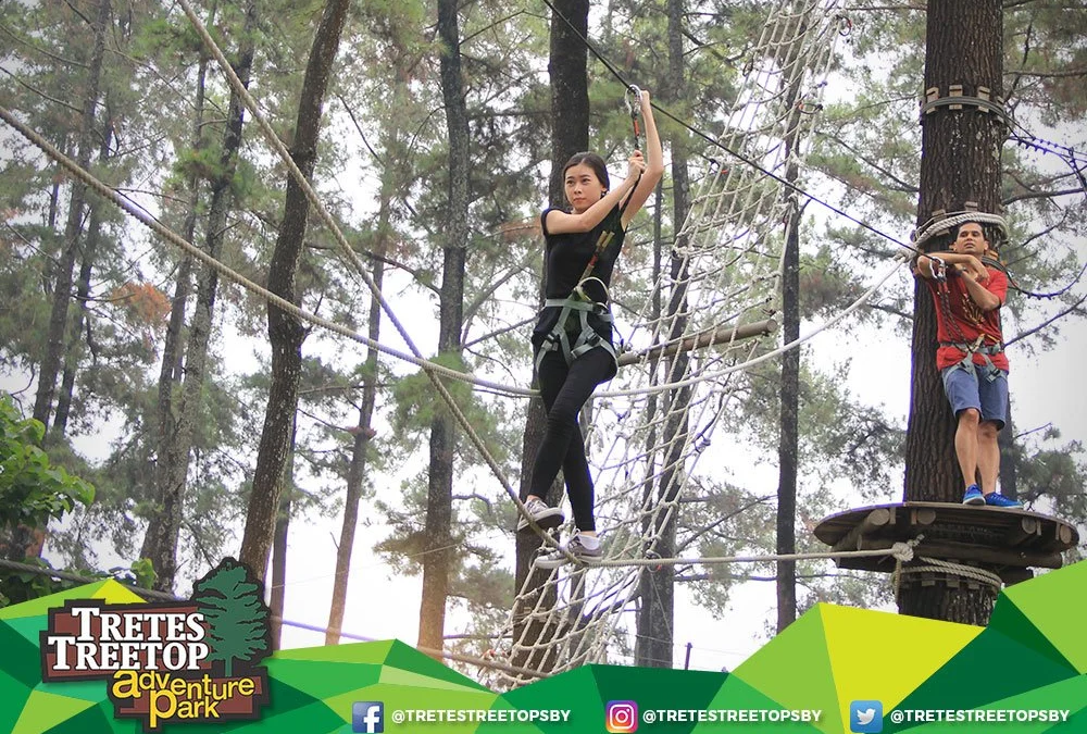 daya tarik dari Tretes Tree Top Outbond