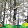 daya tarik dari Tretes Tree Top Outbond