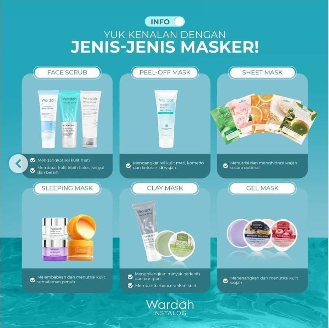 Harga di Bawah 50 Ribu! Buruan Coba Masker Wajah Wardah Terbaik 2023