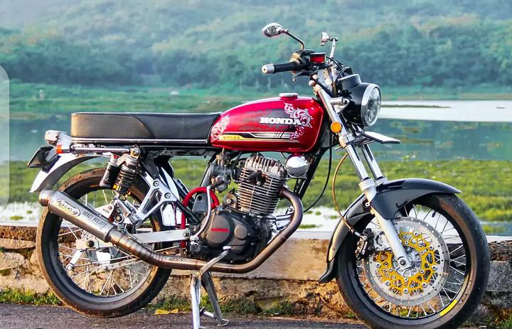 merawat honda cb yang keren