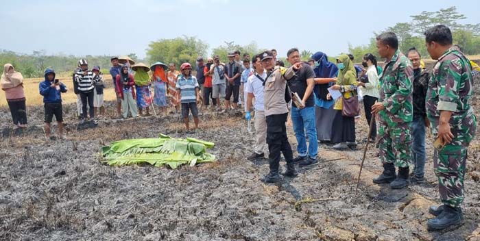 Petani Tewas Terbakar di Sawah