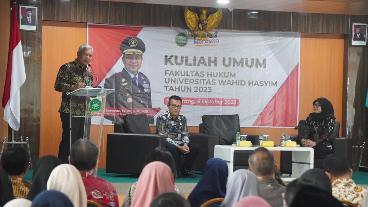 Kakanwil Kemenkumham Jateng beri kuliah umum