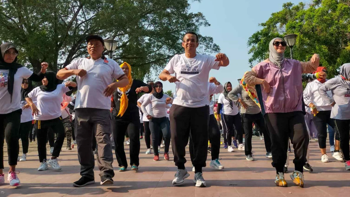 Jalin Silaturahmi dan Komunikasi Melalui Olahraga Rekreasi, Rizal Bawazier: Suara Emak-emak juga Harus Didengarkan