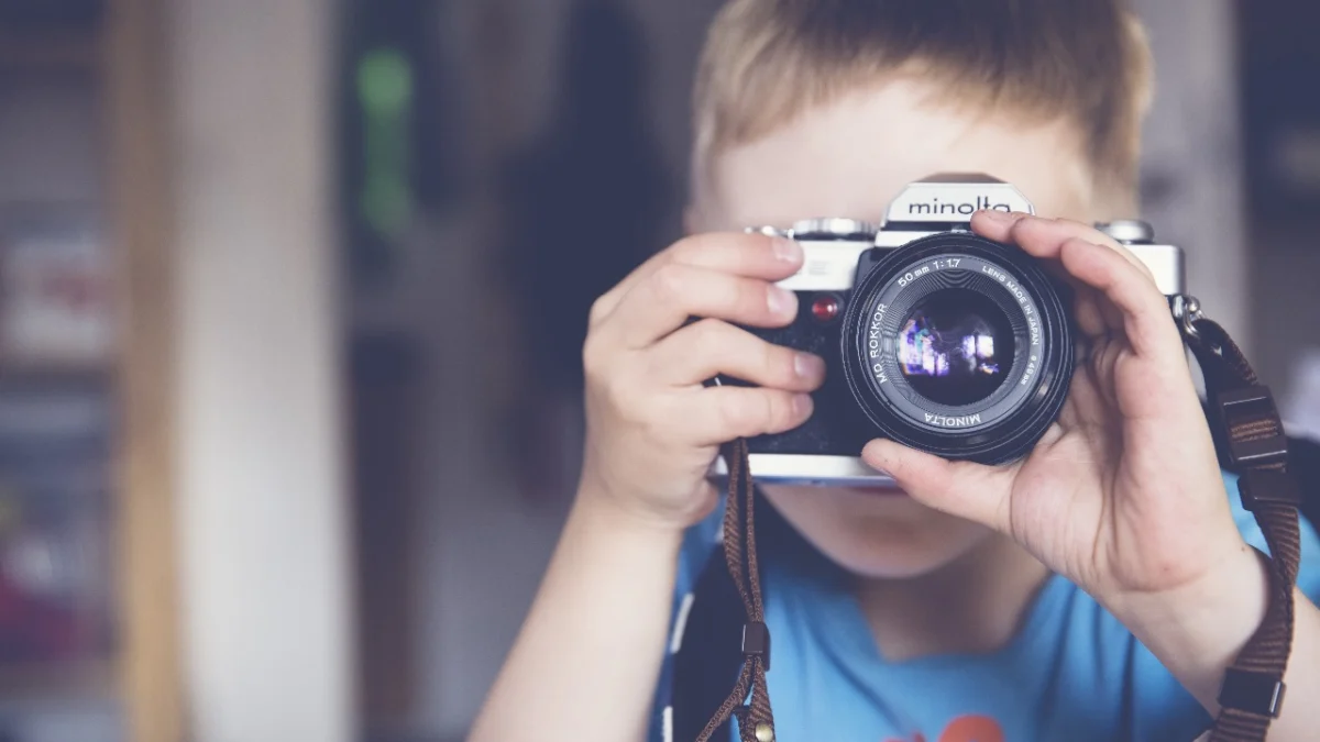 person with camera