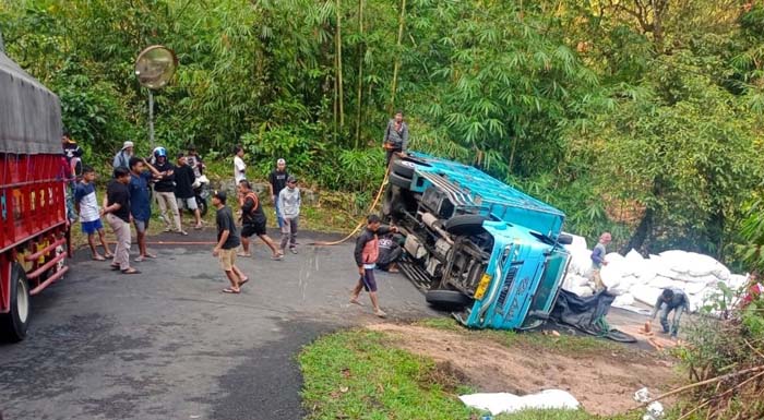 Truk angkut pupuk