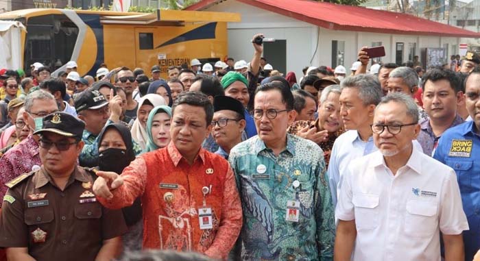 Pasar Banjarsari kini Mulai Dibangun Kembali