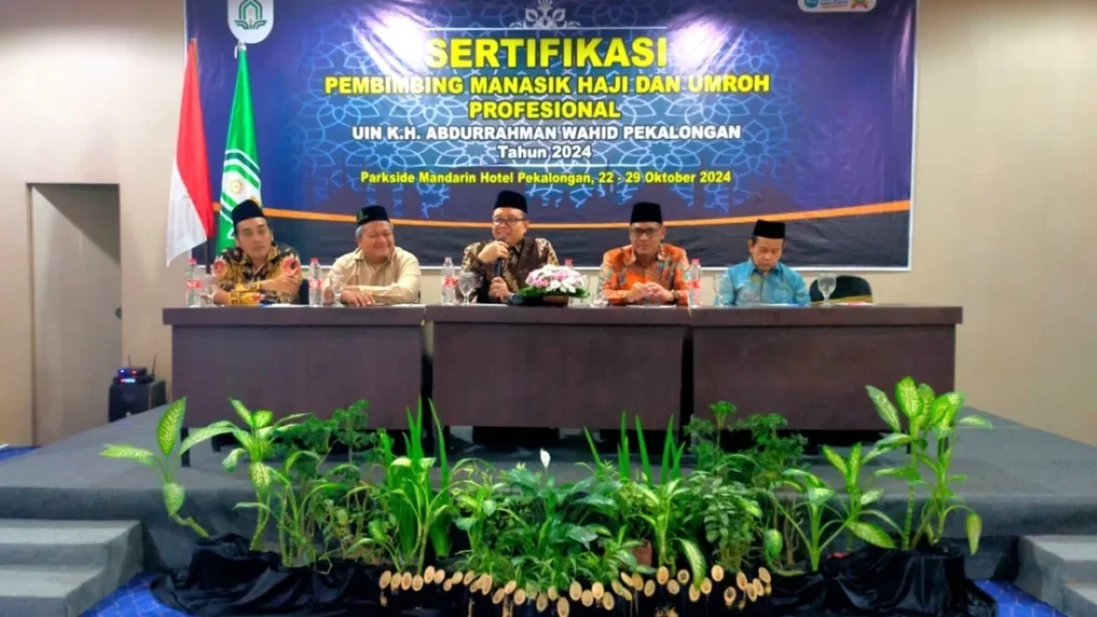 86 Peserta Ikuti Sertifikasi Pembimbing Manasik Haji Profesional 2024, UIN Gus Dur Fokus Tingkatkan Layanan Je