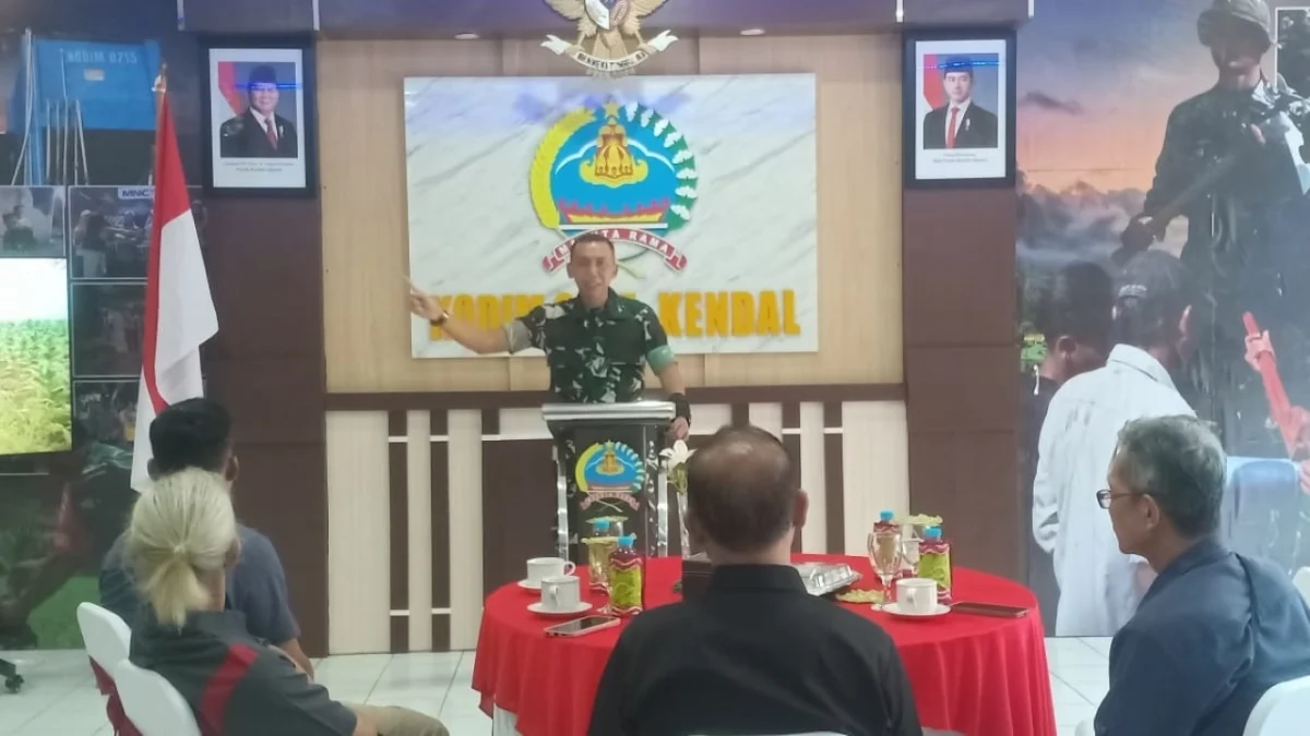 Dandim Kendal Apresiasi Sinergi Forwaken dalam Silaturahmi Bersama Awak Media