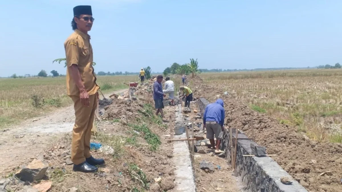 Desa Kaliayu Sukses Bangun Irigasi P3-TGAI Berkat Dana Aspirasi DPR RI