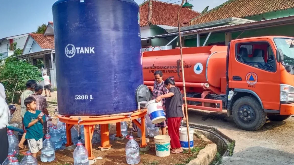 Kekeringan Meluas di Kabupaten Pekalongan, Sekolah dan Pesantren Juga Terdampak