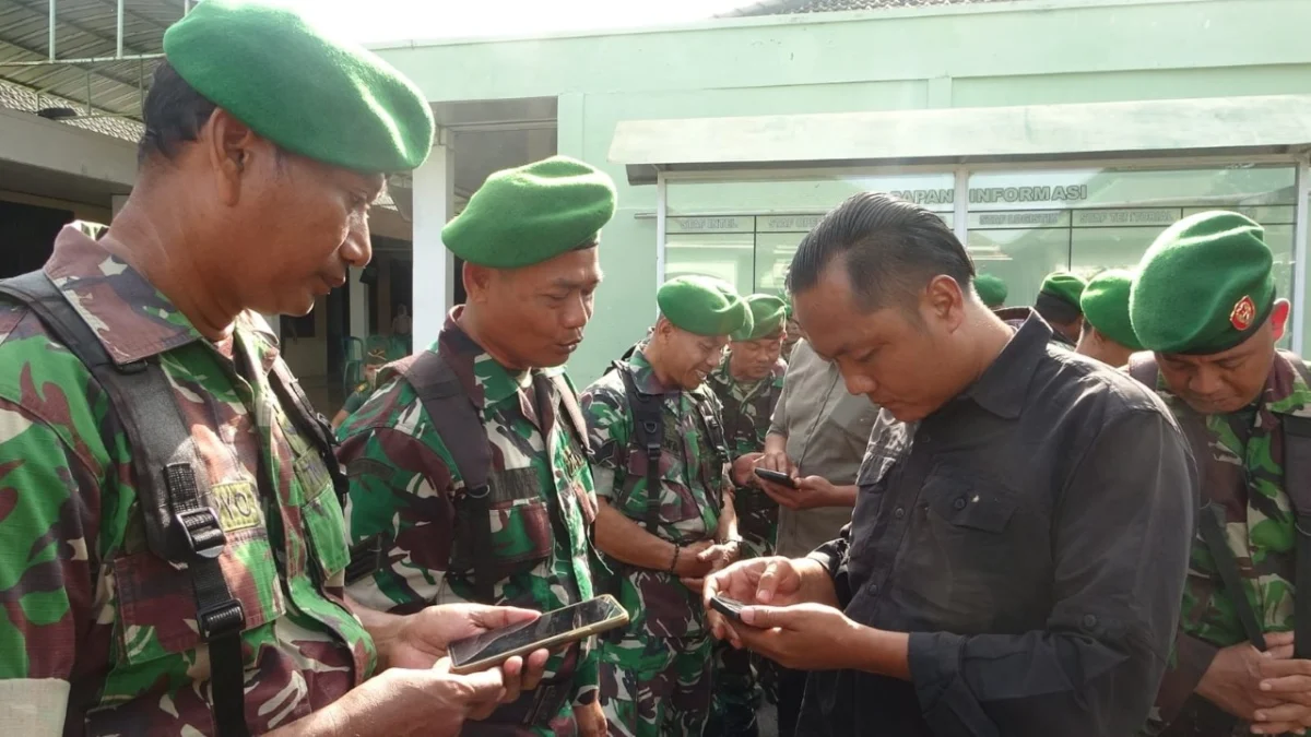 Kodim Pekalongan Lakukan Sidak Ponsel untuk Cegah Judi Online dan Pinjol Ilegal