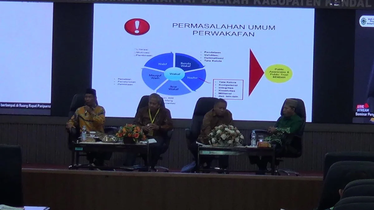 PDM Kendal Gelar Seminar Penyelesaian Sengketa Wakaf, Edukasi Pengurus Soal Aturan Hukum