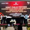 Pasca Kericuhan, Debat Kedua Calon Bupati Batang Tetap Berlanjut dengan Lokasi Baru