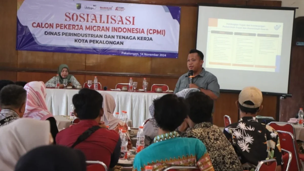 Pemkot Pekalongan Sosialisasikan Prosedur Kerja di Luar Negeri untuk Calon Pekerja Migran Indonesia