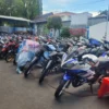 Polres Pekalongan Kota Amankan 170 Sepeda Motor dalam Razia Antisipasi Balap Liar