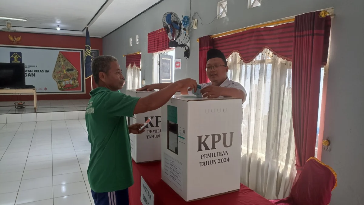 Ratusan Warga Binaan di Lapas Pekalongan Antusias Gunakan Hak Suara di Pilkada 2024