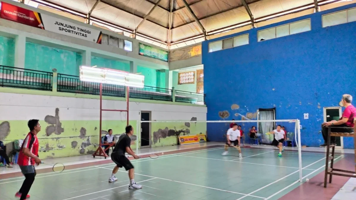 Semarak HUT ke-53 KORPRI, Lomba Badminton di Pekalongan Gaet Antusias ASN