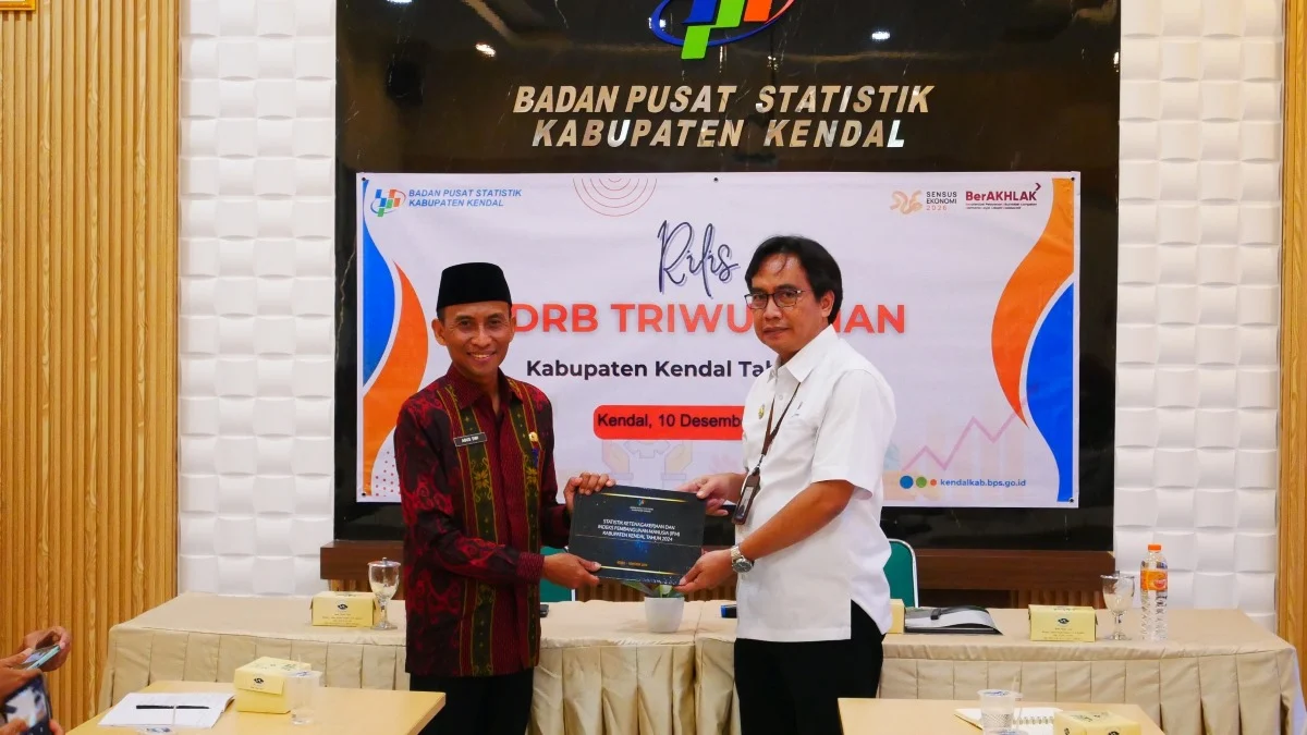 BPS Kendal Rilis PDRB Triwulanan untuk Dukungan Pengambilan Kebijakan Pemerintah Daerah