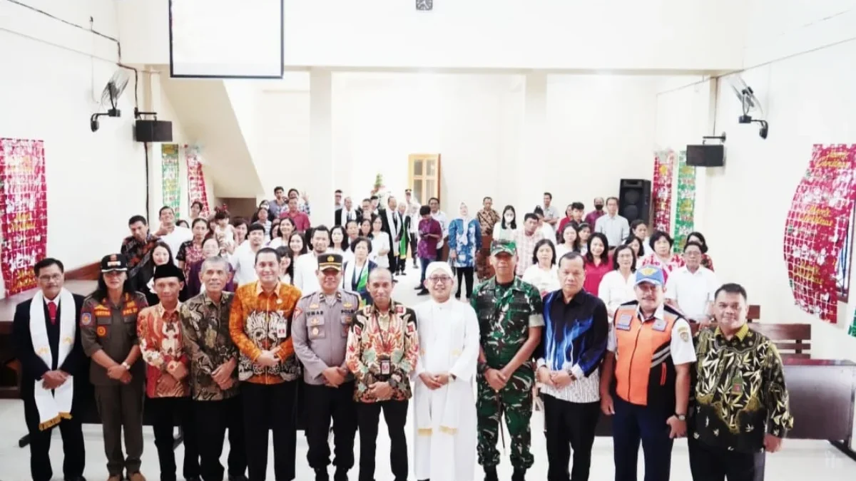 Forkopimda Kendal Pantau Perayaan Natal 2024, Berikan Rasa Aman bagi Jemaat