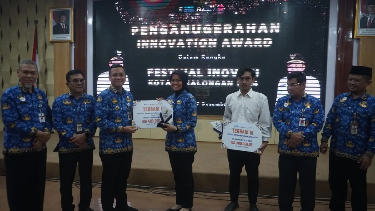 Pekan Inovasi Kota Pekalongan: Penghargaan Innovation Award 2024 Resmi Diserahkan