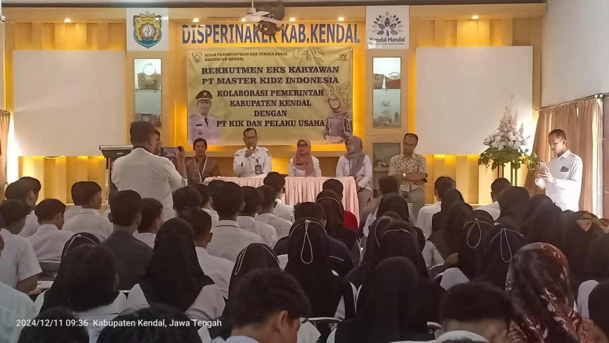 Pemkab Kendal dan PT KIK Bantu Eks Karyawan PT Master Kidz Temukan Pekerjaan Baru