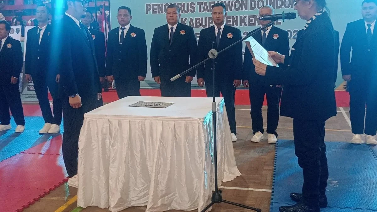 Pengurus Taekwondo Kendal Diminta Tingkatkan Perhatian pada Pengembangan Organisasi dan Pembinaan Atlet