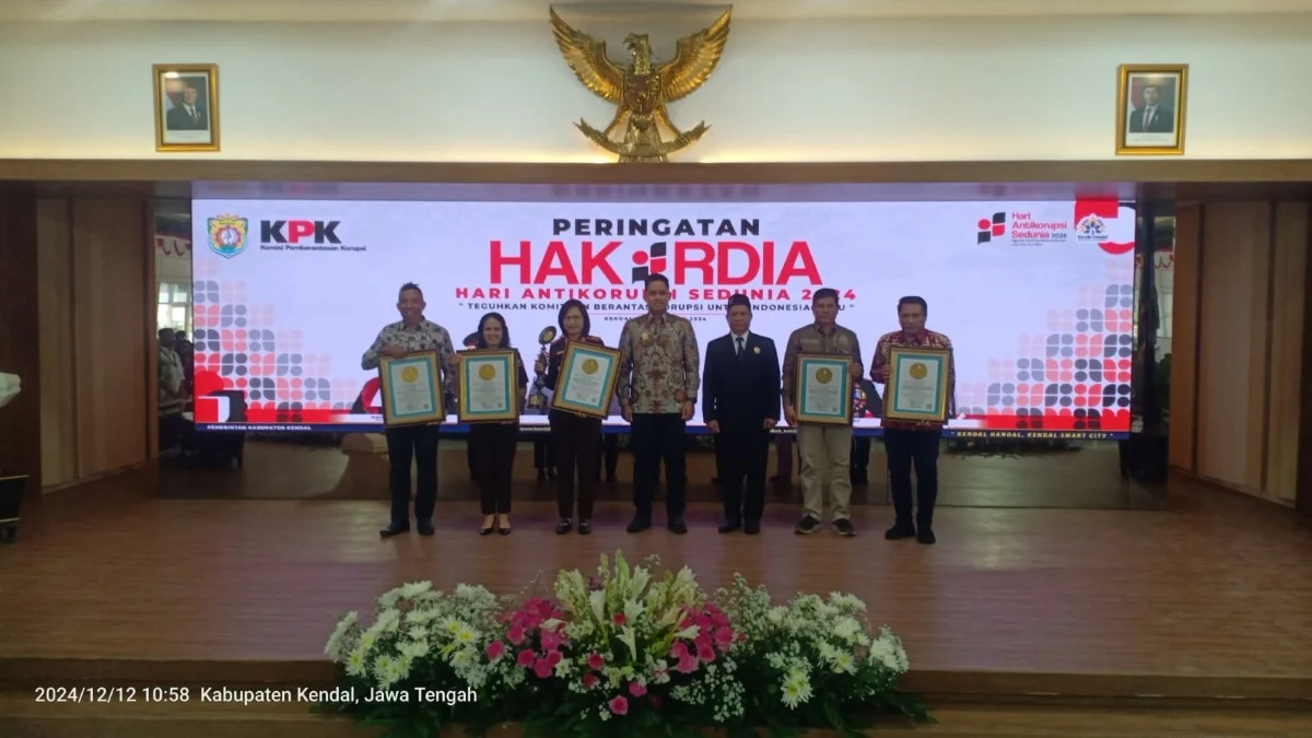 Peringati Hakordia, Bupati Kendal Dico Tegaskan Pentingnya Sertifikasi Aset Daerah