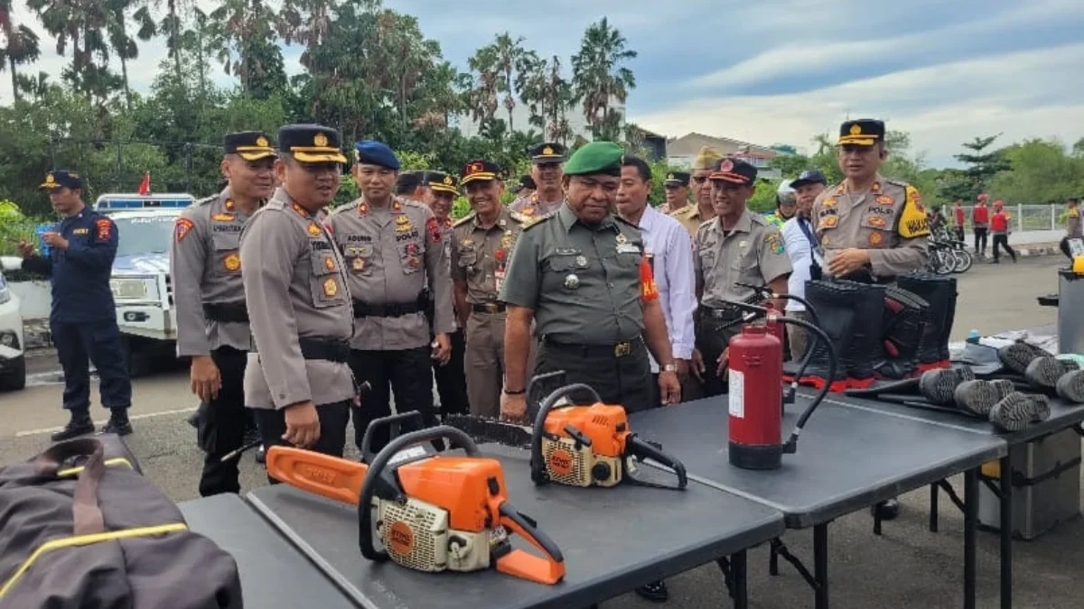 Polres Pekalongan Gelar Apel Kesiapsiagaan Bencana, Ajak Warga Tingkatkan Waspada