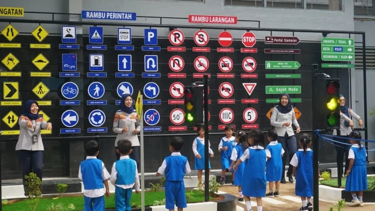 Taman Tertib Lalu Lintas di Pekalongan, Langkah Edukasi Keselamatan Jalan Raya Sejak Dini