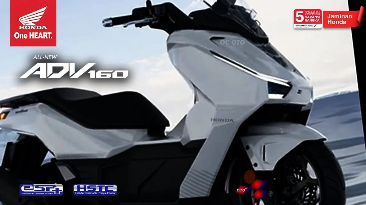 All New Honda ADV 160 2025 Meluncur dengan Wajah Baru dan Fitur Canggih