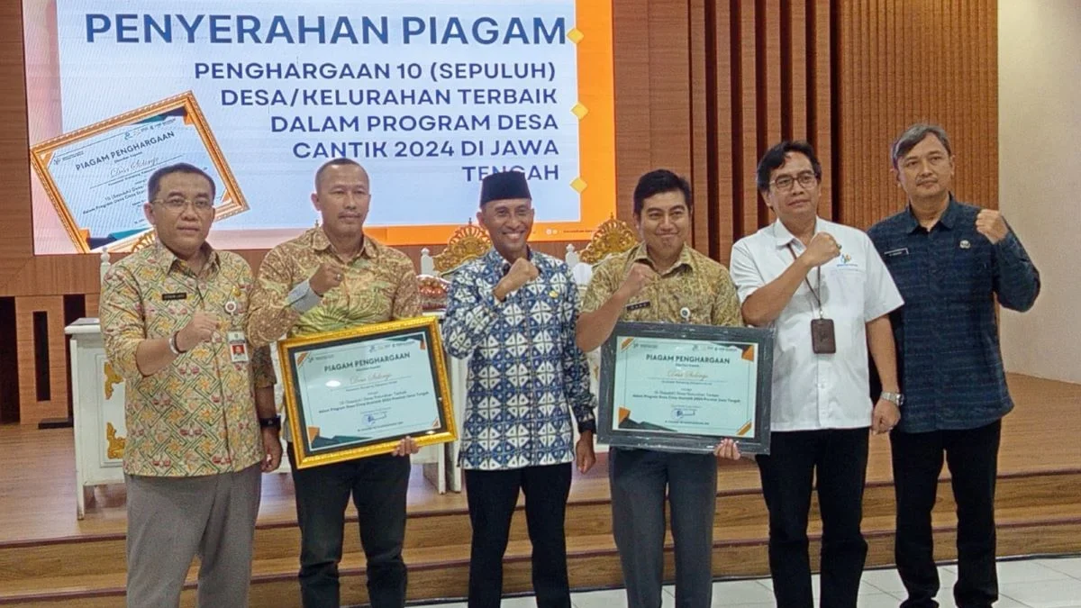 Desa Sidorejo Masuk 10 Besar Desa Terbaik di Jawa Tengah Berkat Program Desa Cantik