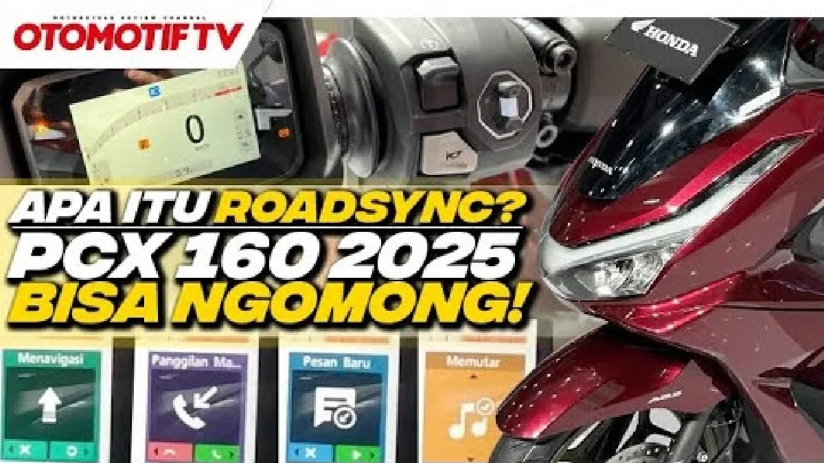 Honda PCX 160 2025 Bisa Diajak Ngomong