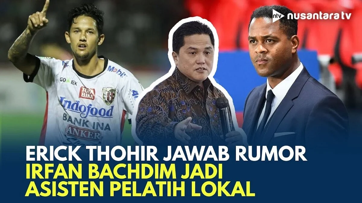 Irfan Bachdim Diisukan Jadi Asisten Pelatih Lokal Timnas Indonesia