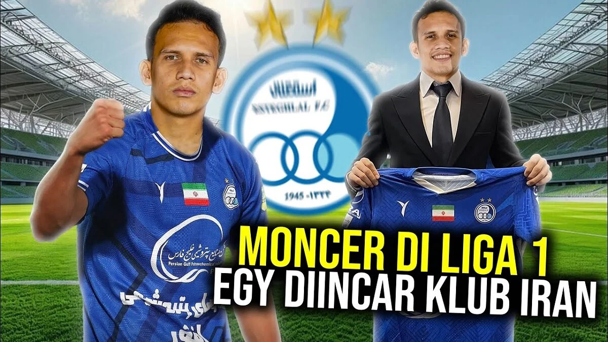 Jadi Pemain Lokal Terbaik Liga 1, Egy Diincar Klub Iran Esteghlal Tehran