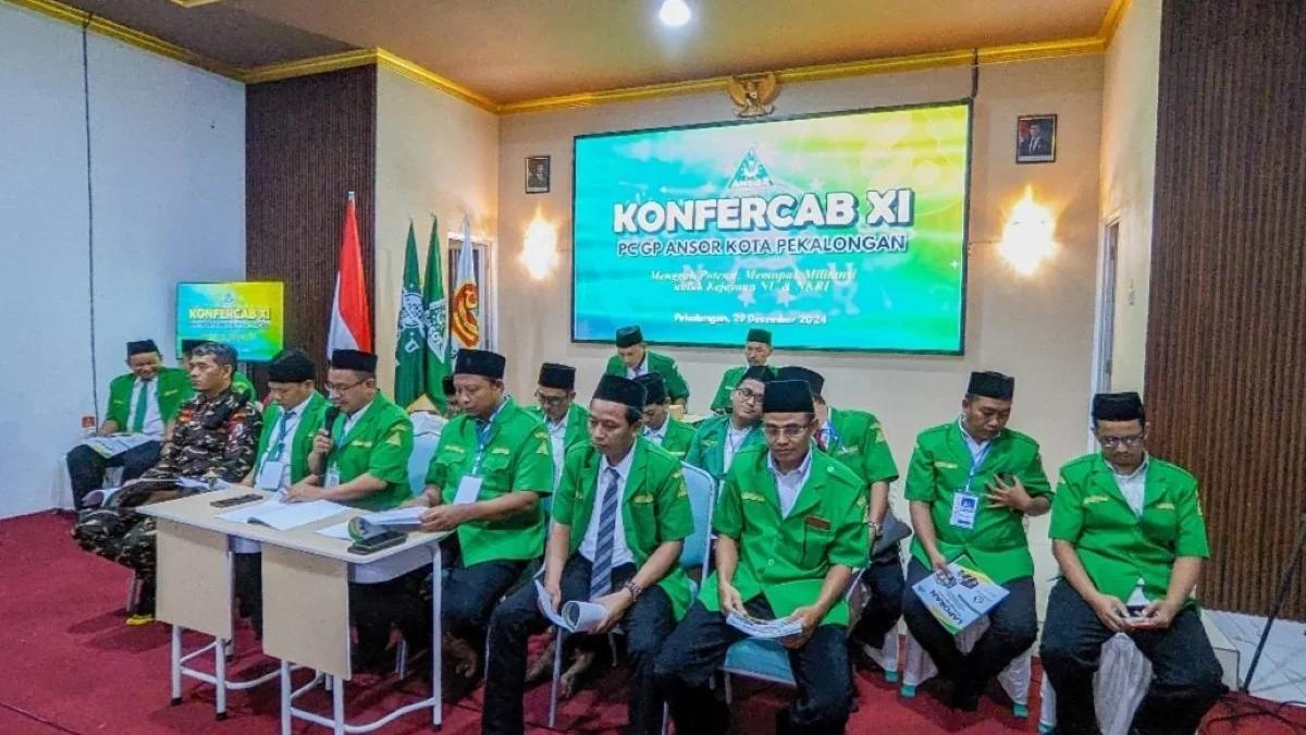 Jihan Setia Bela Terpilih Sebagai Ketua GP Ansor Kota Pekalongan 2024-2028