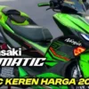 Kawasaki J125, Skutik Maxi Rasa Ninja dengan Desain Sporty dan Fitur Modern