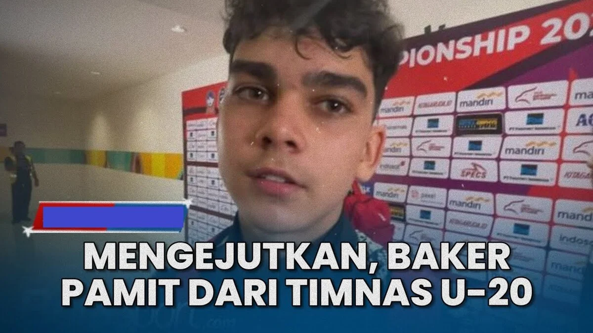 Matthew Baker Pamit dari Timnas Indonesia U-20 dan Berterima Kasih ke Indra Sjafri