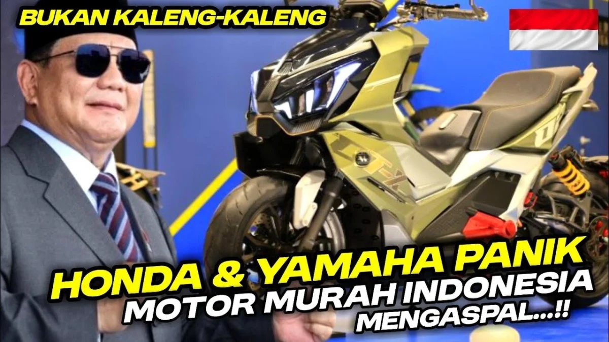 Motor Keren Buatan Indonesia Siap Mengaspal di Tahun 2025