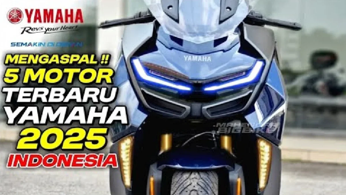 Motor Terbaru Yamaha 2025 yang Resmi Masuk Indonesia