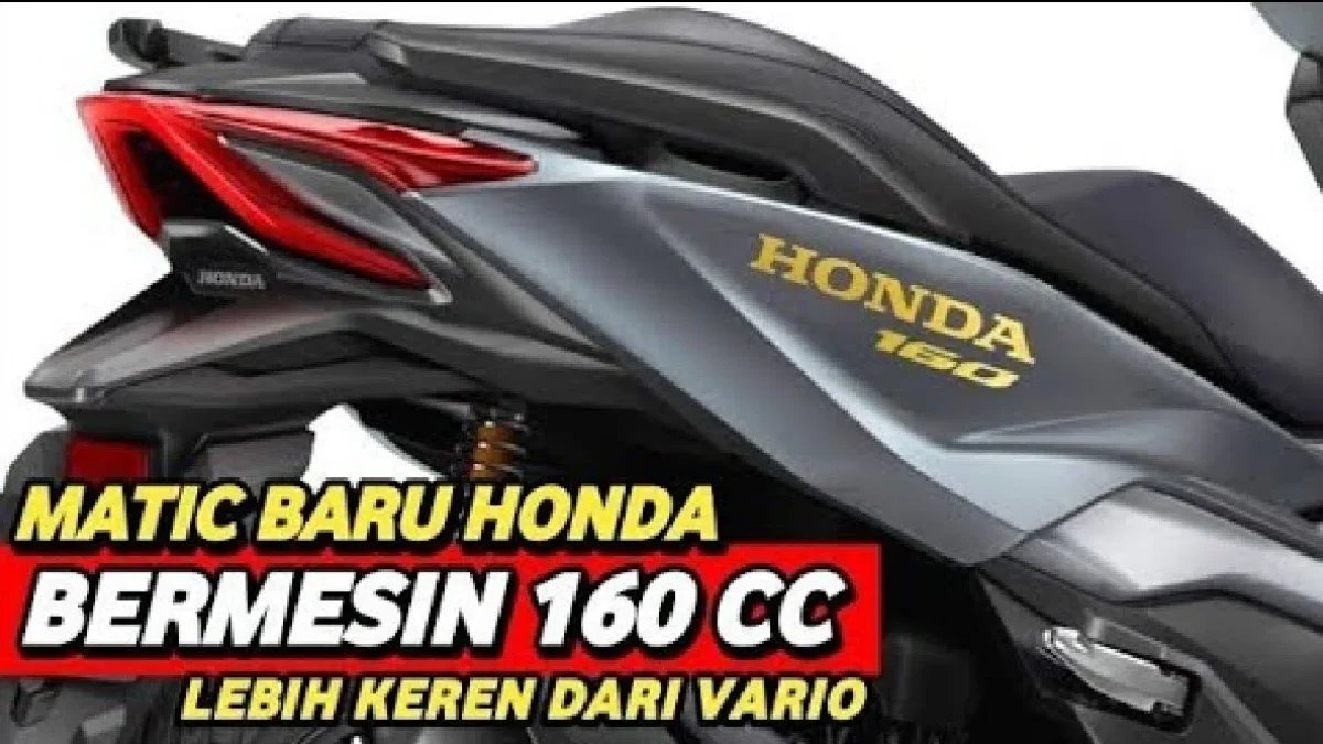 New Honda AMAX 160 2025 Resmi Tantang Yamaha NMAX dan Aerox