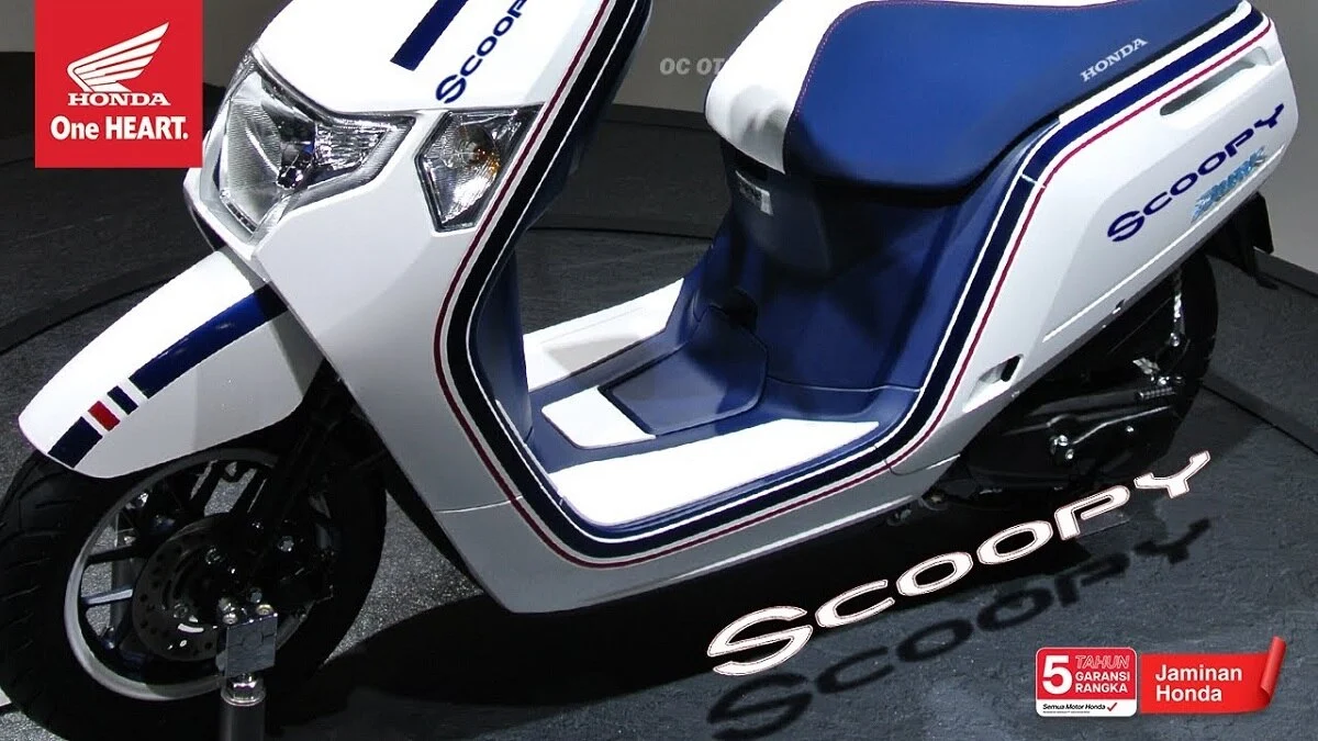 New Honda Scoopy Edisi Dunk 2025