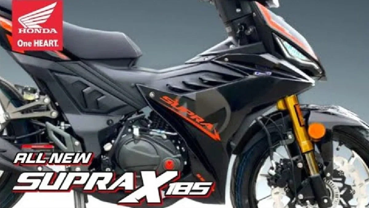 New Honda Supra X 185 CC 2025 Resmi Mengaspal di Indonesia