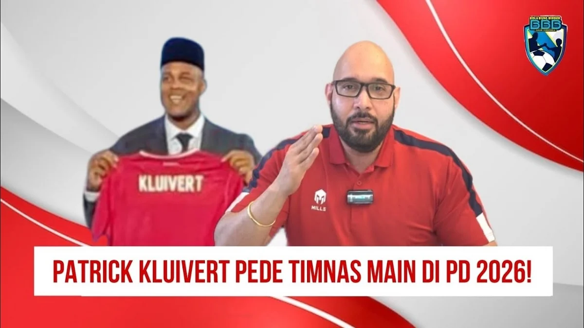 Patrick Kluivert Optimis Timnas Indonesia Main di Piala Dunia 2026