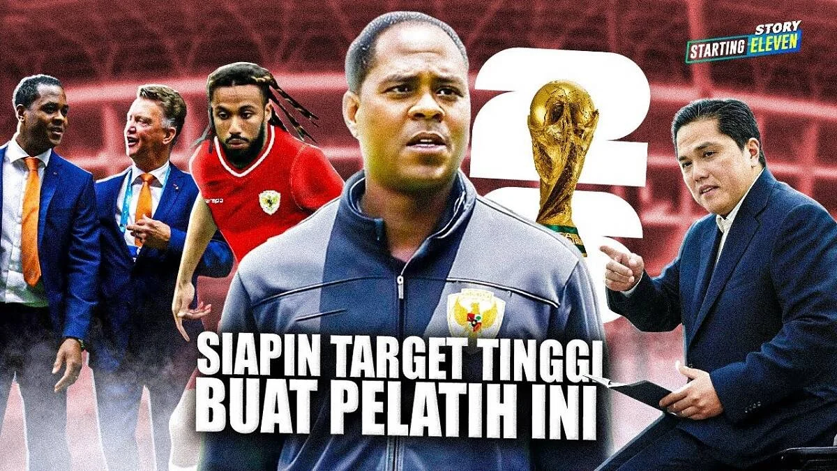 Patrick Kluivert dan Beban Berat Melatih Timnas Indonesia