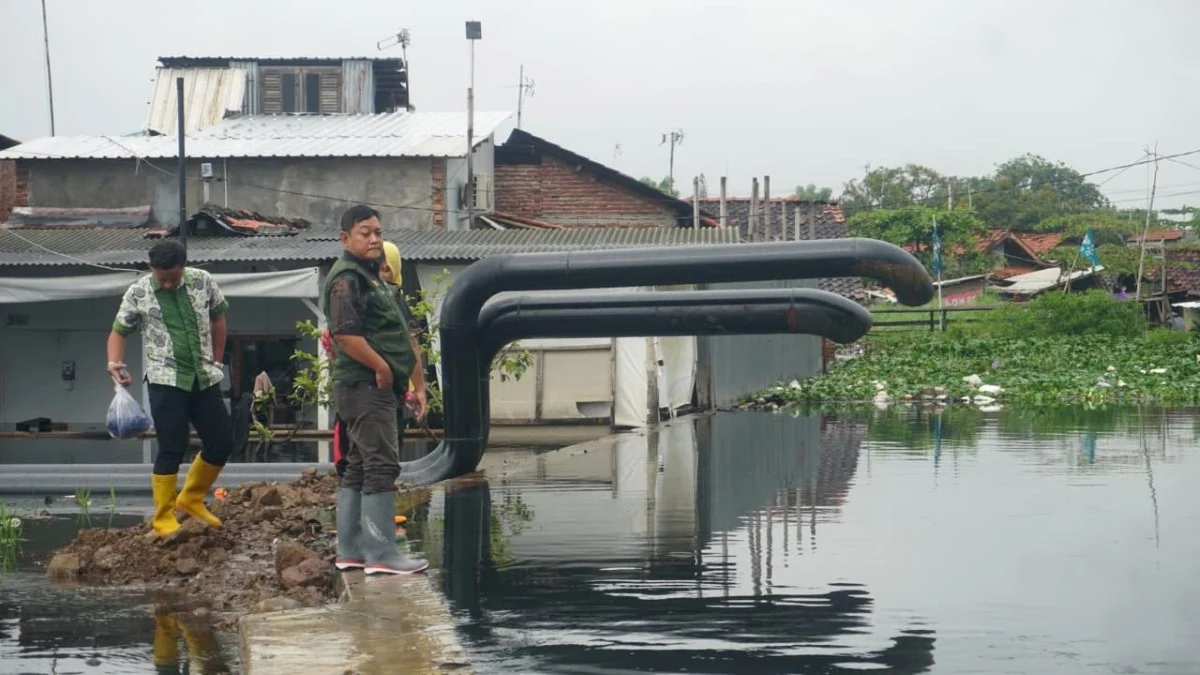 Pemkot Pekalongan Pastikan Rumah Pompa Berfungsi, Operasional Menunggu Air Sungai Surut